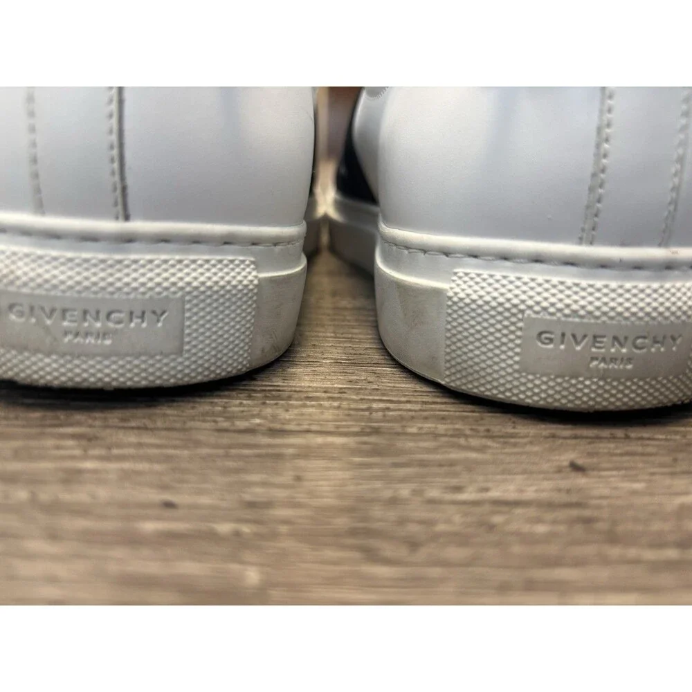 Givenchy Urban Street White Sneakers Black Elastic Band Men's Size 43